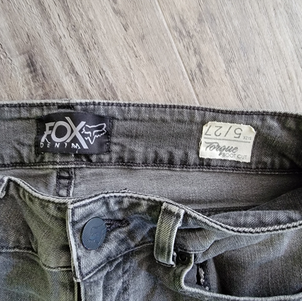 Fox Racing Torque Boot Cut Jeans Size 5 - Picture 4 of 5